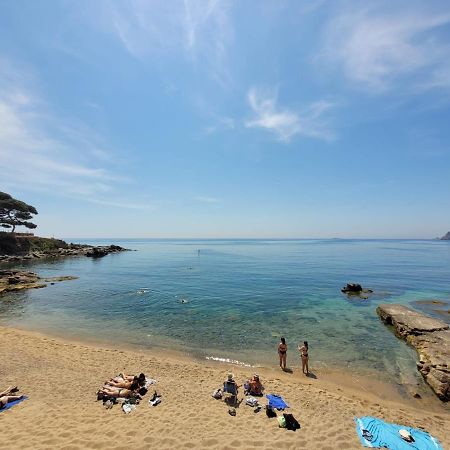 Playa Canadell Mar P Primera Linea De Mar Con Terraza Calella De Palafrugell Kültér fotó